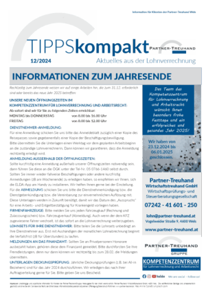 Ausgabe Dezember 2024